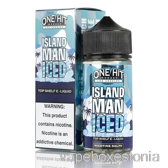 Vape Box Estonia Island Man Iced - One Hit Wonder E-vedelik - 100ml 6mg